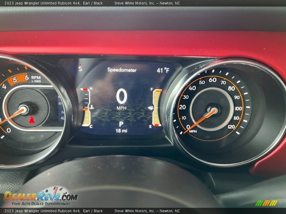 2023 Jeep Wrangler Unlimited Rubicon 4x4 Gauges Photo #21