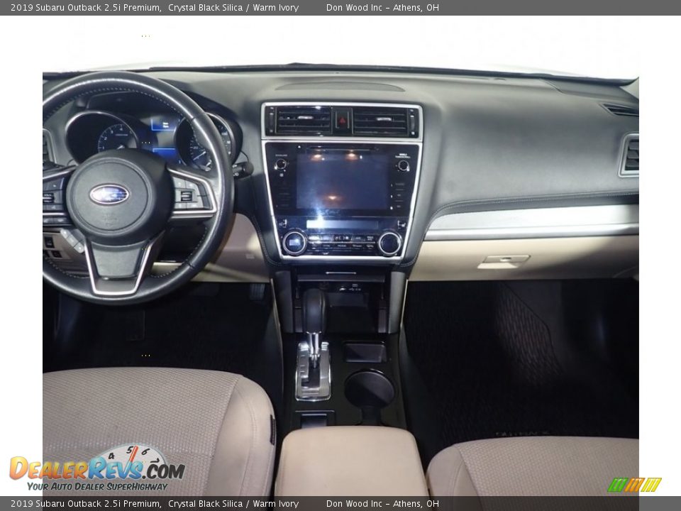 2019 Subaru Outback 2.5i Premium Crystal Black Silica / Warm Ivory Photo #22