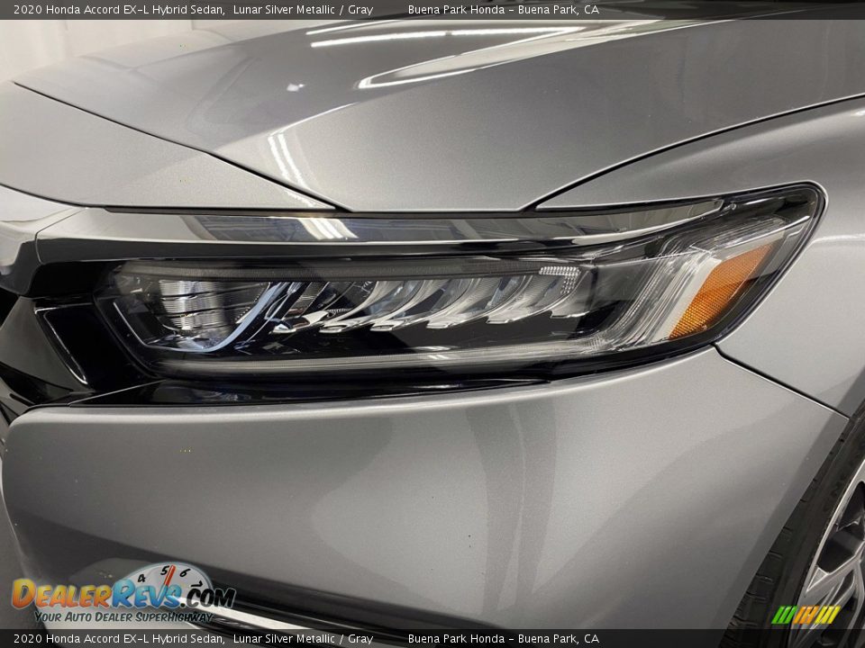 2020 Honda Accord EX-L Hybrid Sedan Lunar Silver Metallic / Gray Photo #10