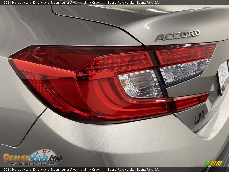 2020 Honda Accord EX-L Hybrid Sedan Lunar Silver Metallic / Gray Photo #11