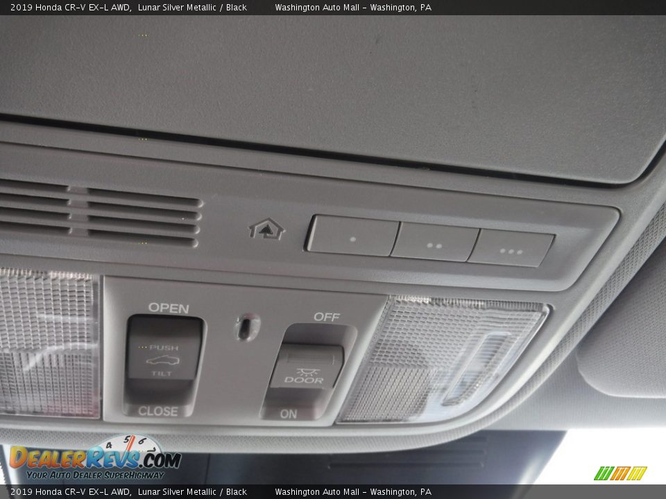 2019 Honda CR-V EX-L AWD Lunar Silver Metallic / Black Photo #26