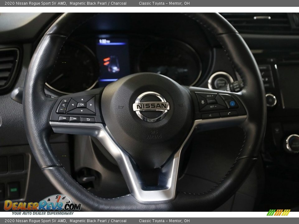 2020 Nissan Rogue Sport SV AWD Magnetic Black Pearl / Charcoal Photo #7