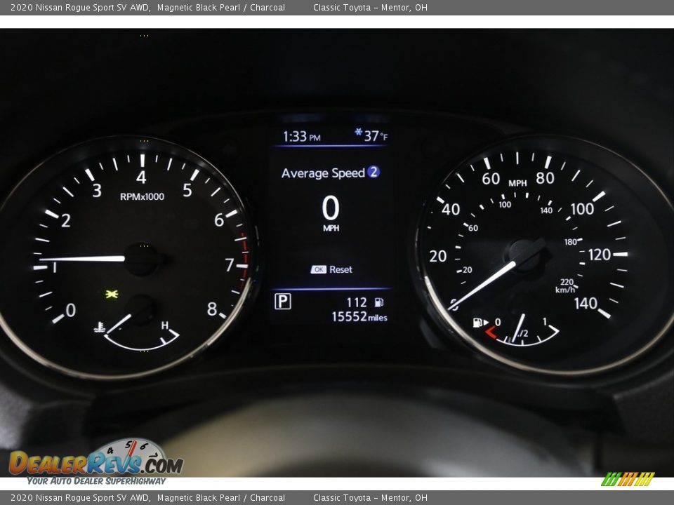 2020 Nissan Rogue Sport SV AWD Magnetic Black Pearl / Charcoal Photo #8