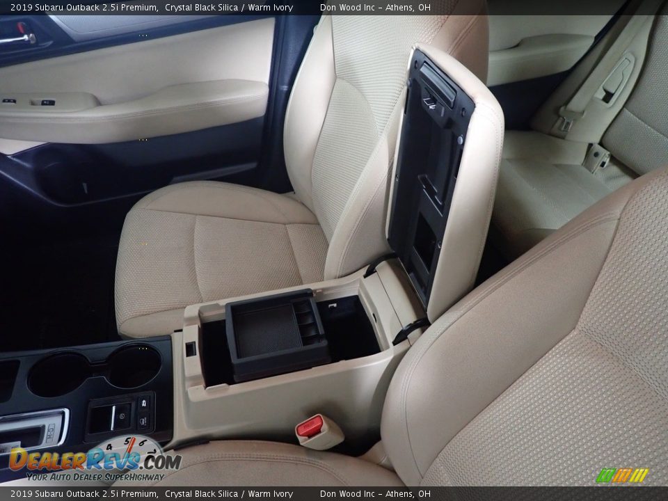 2019 Subaru Outback 2.5i Premium Crystal Black Silica / Warm Ivory Photo #30