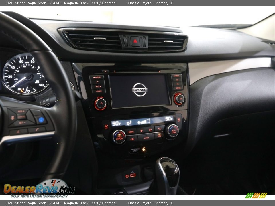 2020 Nissan Rogue Sport SV AWD Magnetic Black Pearl / Charcoal Photo #9