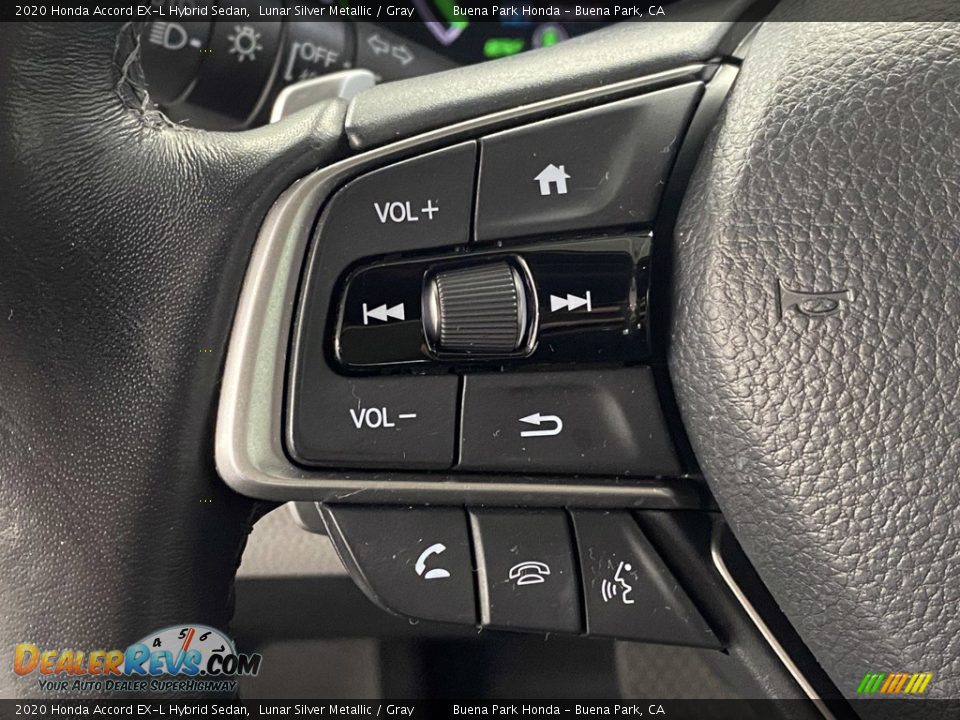 2020 Honda Accord EX-L Hybrid Sedan Steering Wheel Photo #17