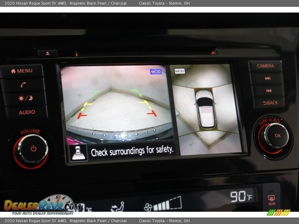 2020 Nissan Rogue Sport SV AWD Magnetic Black Pearl / Charcoal Photo #12