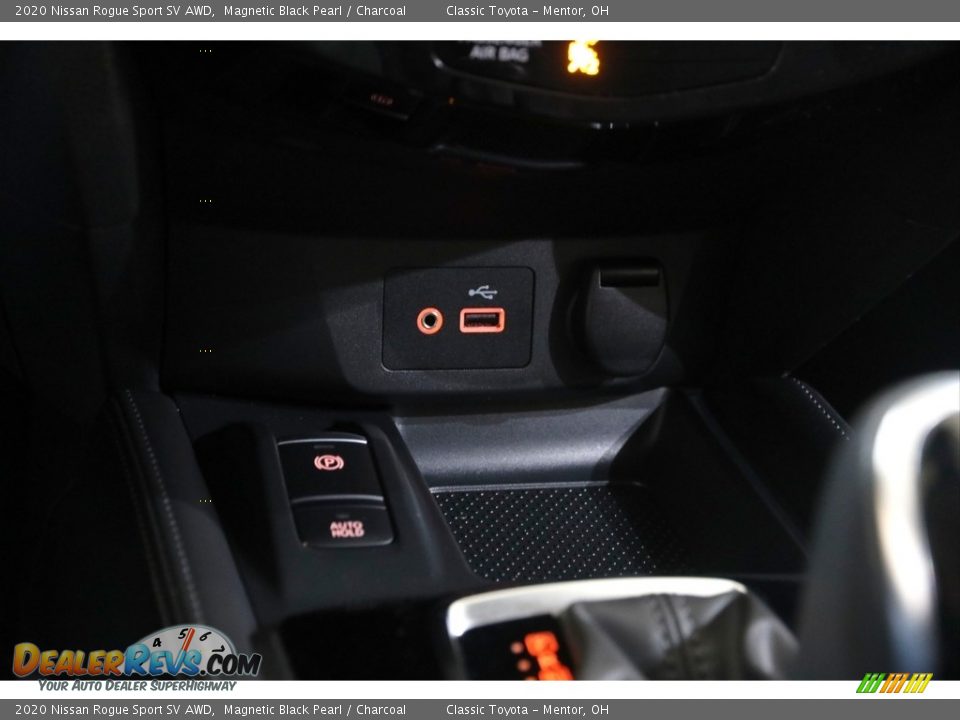 2020 Nissan Rogue Sport SV AWD Magnetic Black Pearl / Charcoal Photo #13