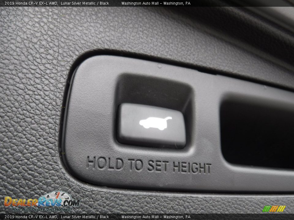 2019 Honda CR-V EX-L AWD Lunar Silver Metallic / Black Photo #33