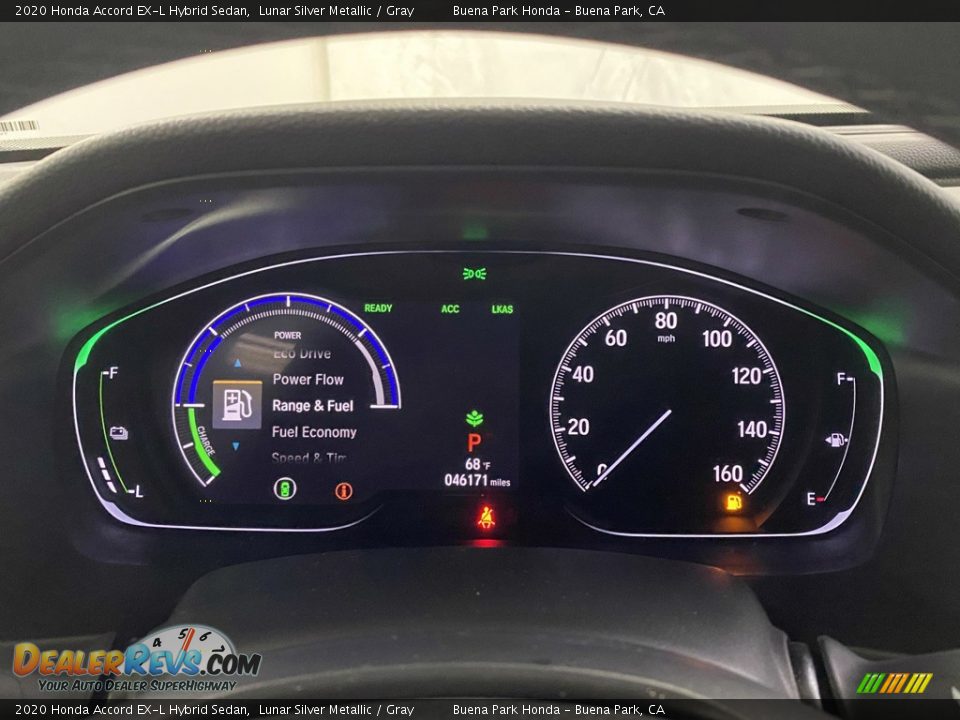 2020 Honda Accord EX-L Hybrid Sedan Gauges Photo #20