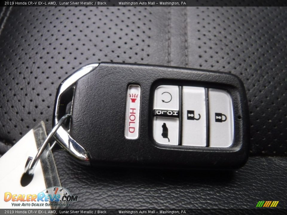 2019 Honda CR-V EX-L AWD Lunar Silver Metallic / Black Photo #35