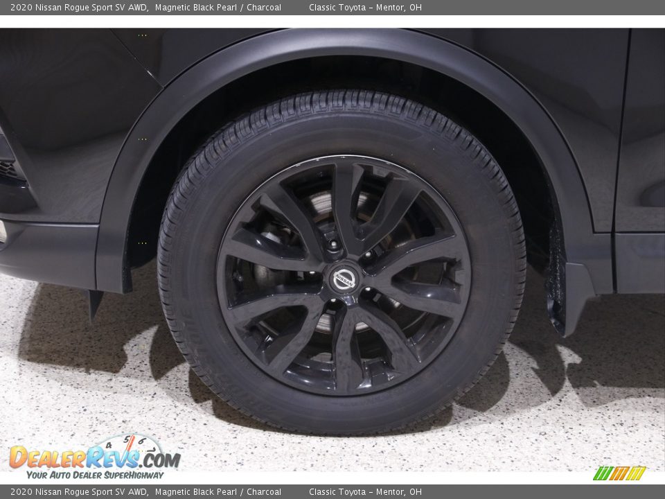 2020 Nissan Rogue Sport SV AWD Magnetic Black Pearl / Charcoal Photo #21