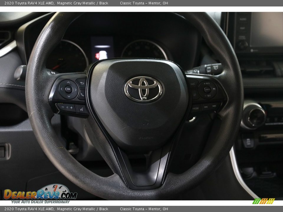 2020 Toyota RAV4 XLE AWD Magnetic Gray Metallic / Black Photo #7