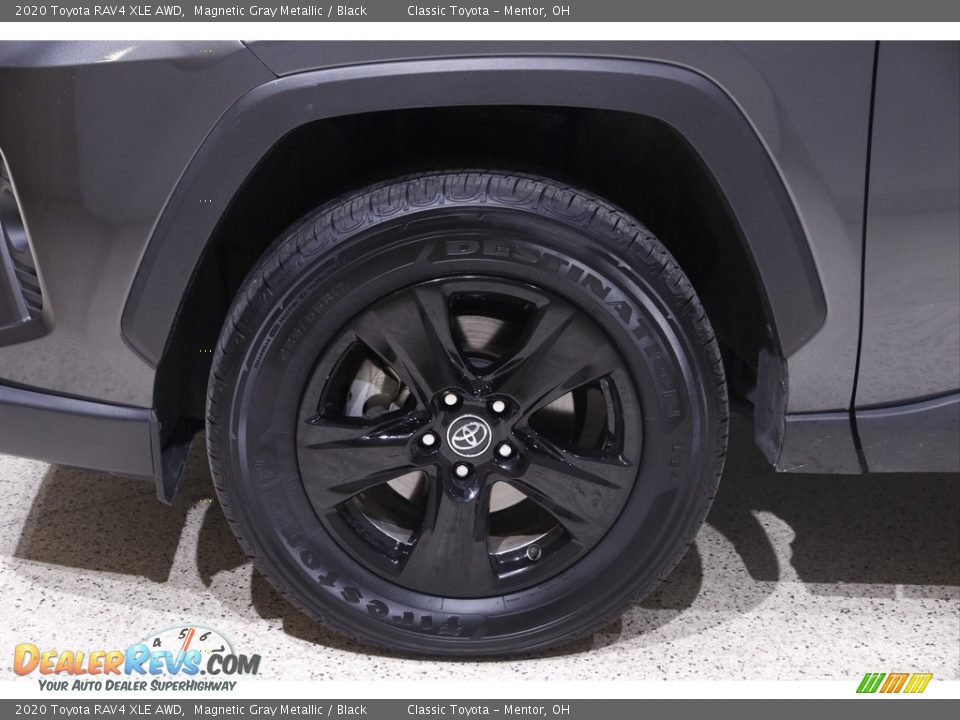 2020 Toyota RAV4 XLE AWD Magnetic Gray Metallic / Black Photo #19