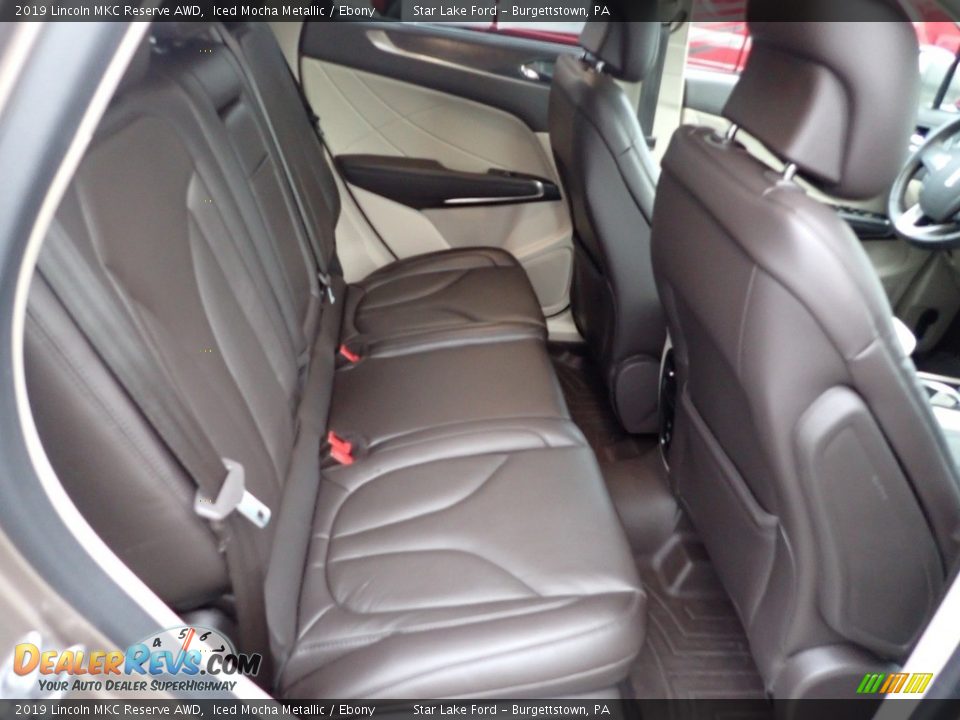 Rear Seat of 2019 Lincoln MKC Reserve AWD Photo #10