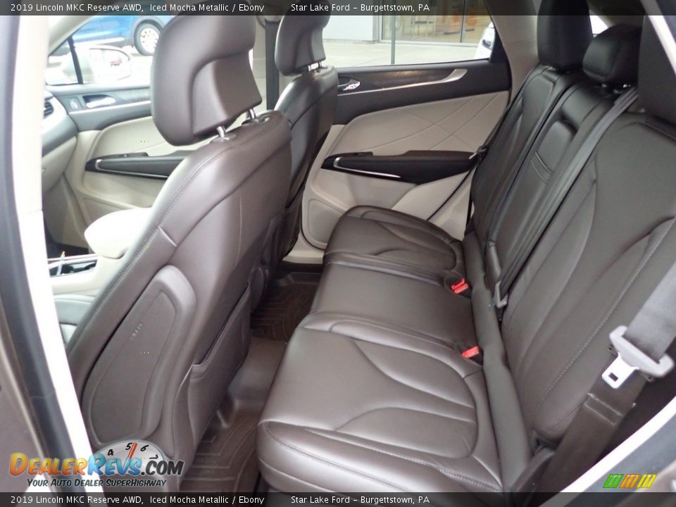 Rear Seat of 2019 Lincoln MKC Reserve AWD Photo #11