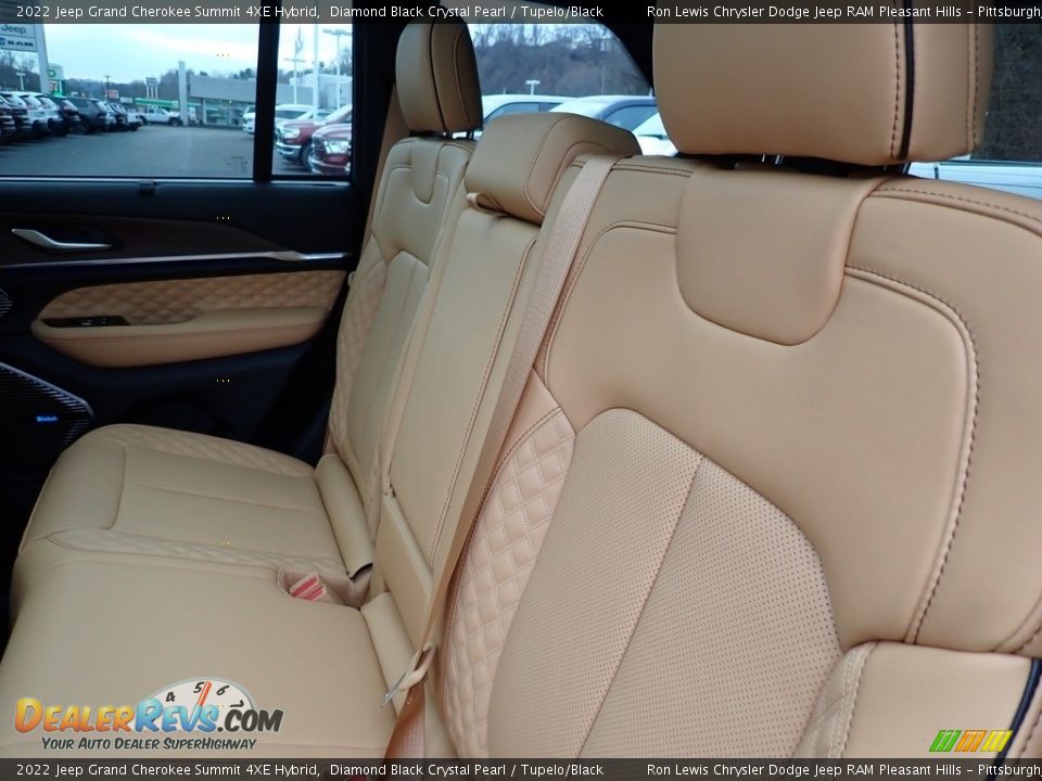 Rear Seat of 2022 Jeep Grand Cherokee Summit 4XE Hybrid Photo #12