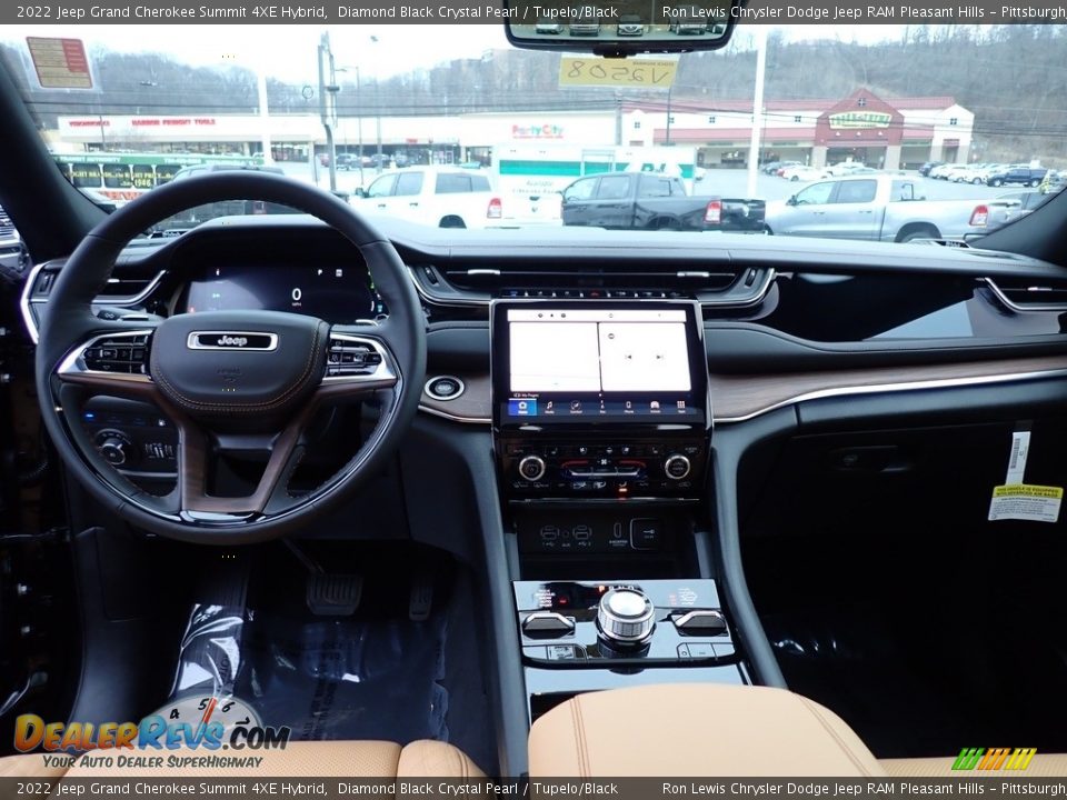 Dashboard of 2022 Jeep Grand Cherokee Summit 4XE Hybrid Photo #13