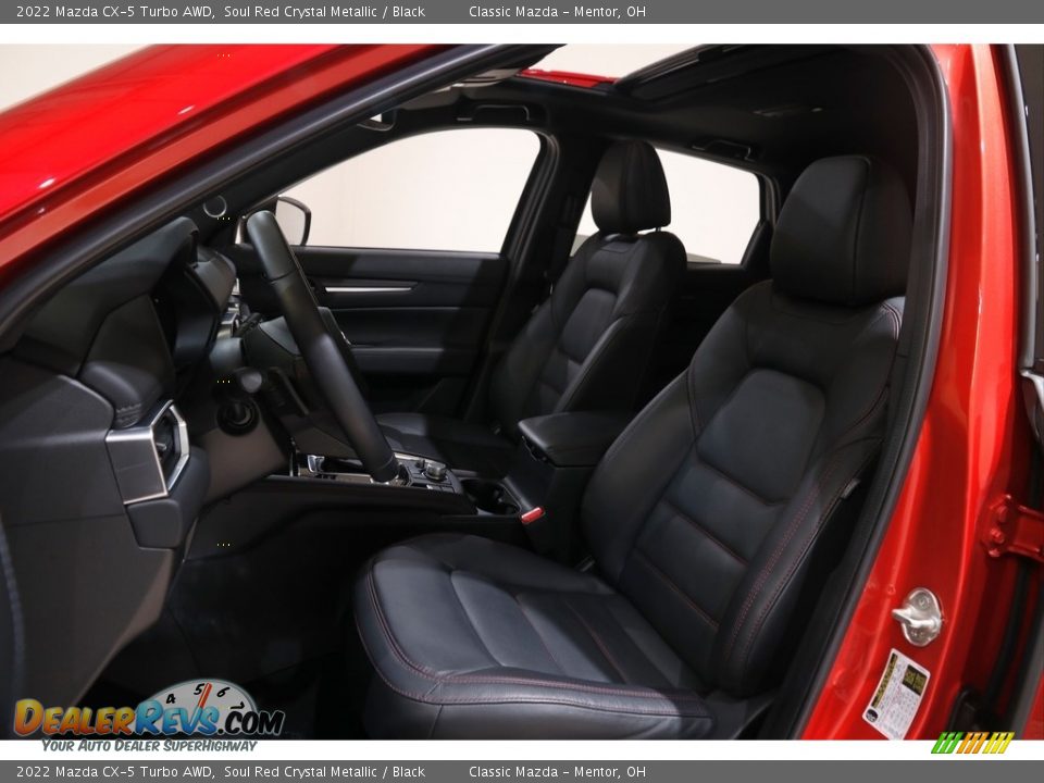 Front Seat of 2022 Mazda CX-5 Turbo AWD Photo #5