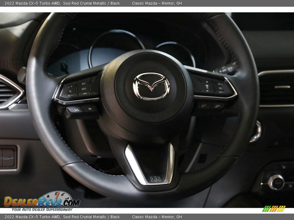 2022 Mazda CX-5 Turbo AWD Steering Wheel Photo #7