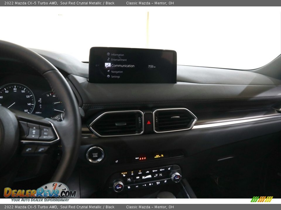 2022 Mazda CX-5 Turbo AWD Soul Red Crystal Metallic / Black Photo #9