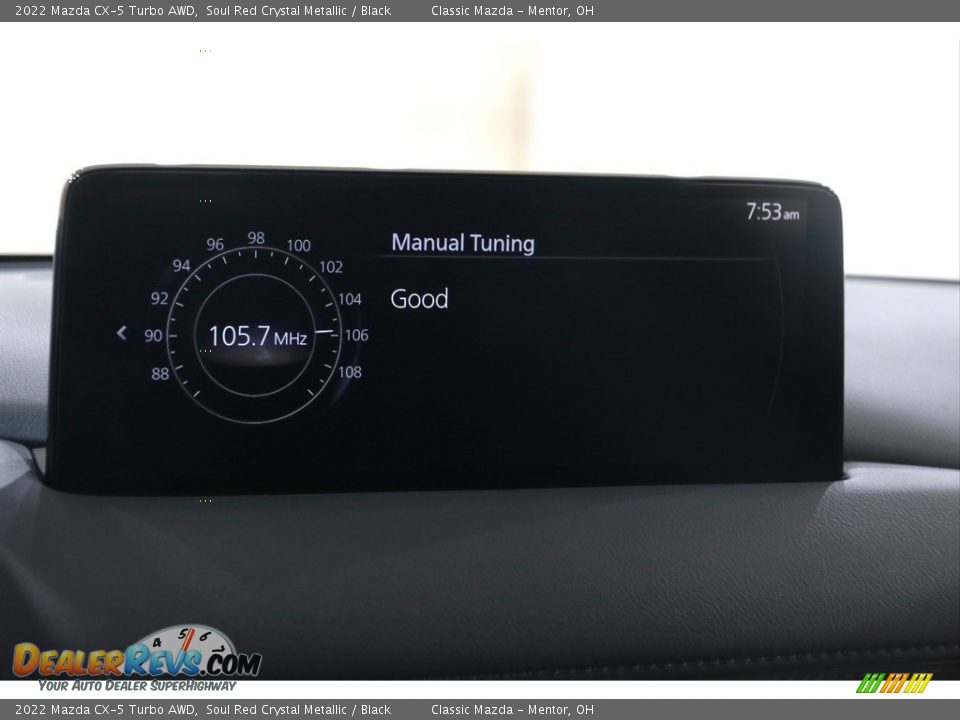 2022 Mazda CX-5 Turbo AWD Soul Red Crystal Metallic / Black Photo #11