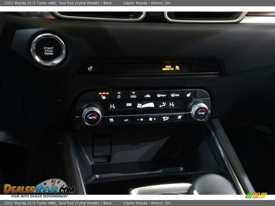 2022 Mazda CX-5 Turbo AWD Soul Red Crystal Metallic / Black Photo #13