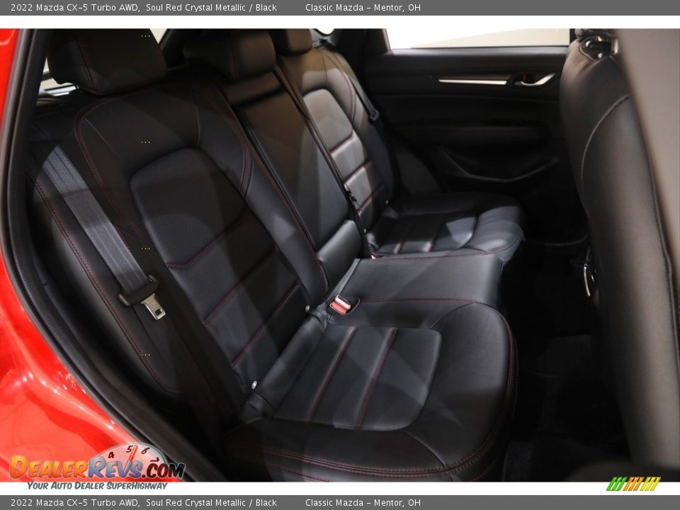 Rear Seat of 2022 Mazda CX-5 Turbo AWD Photo #16