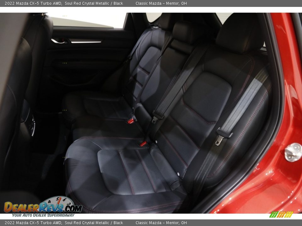 2022 Mazda CX-5 Turbo AWD Soul Red Crystal Metallic / Black Photo #17
