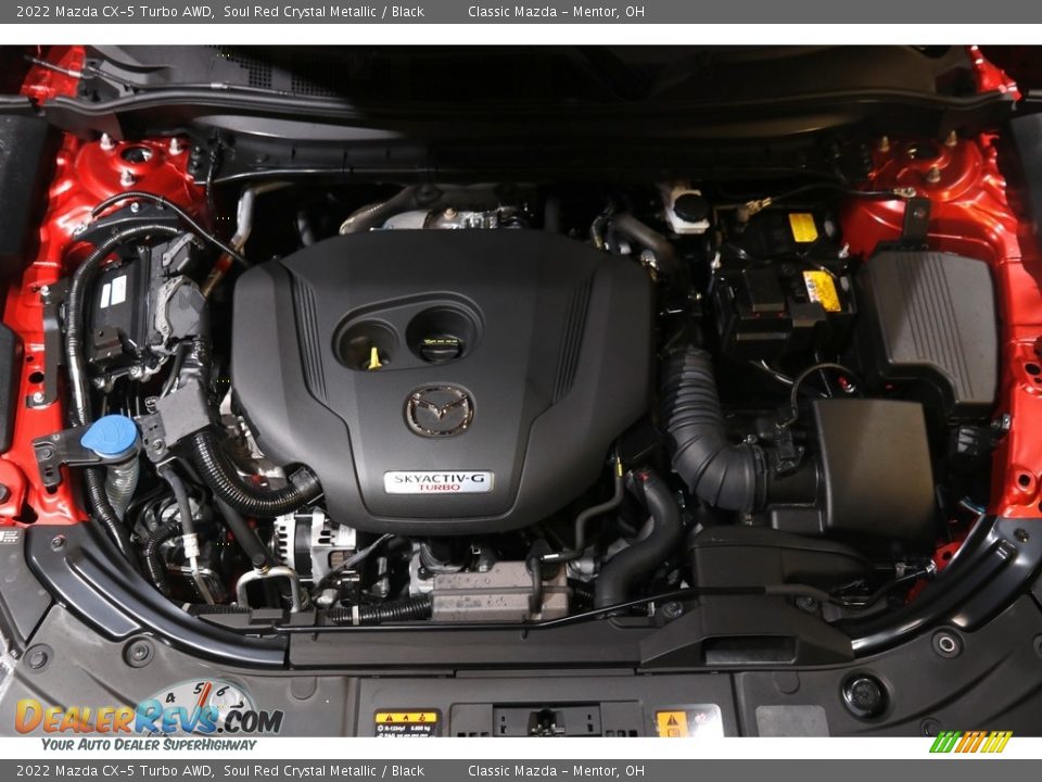 2022 Mazda CX-5 Turbo AWD 2.5 Liter Turbocharged SKYACTIV-G DOHC 16-Valve VVT 4 Cylinder Engine Photo #19