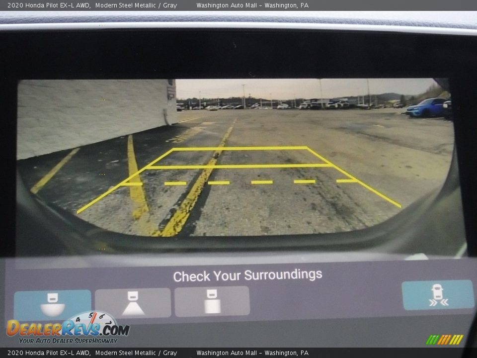 2020 Honda Pilot EX-L AWD Modern Steel Metallic / Gray Photo #26