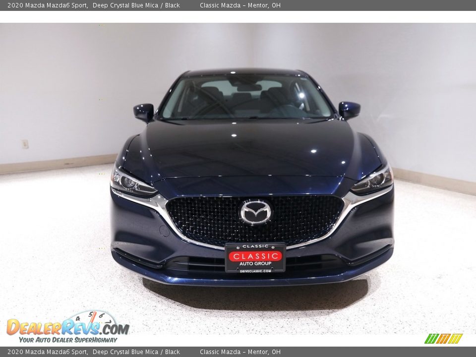 2020 Mazda Mazda6 Sport Deep Crystal Blue Mica / Black Photo #2