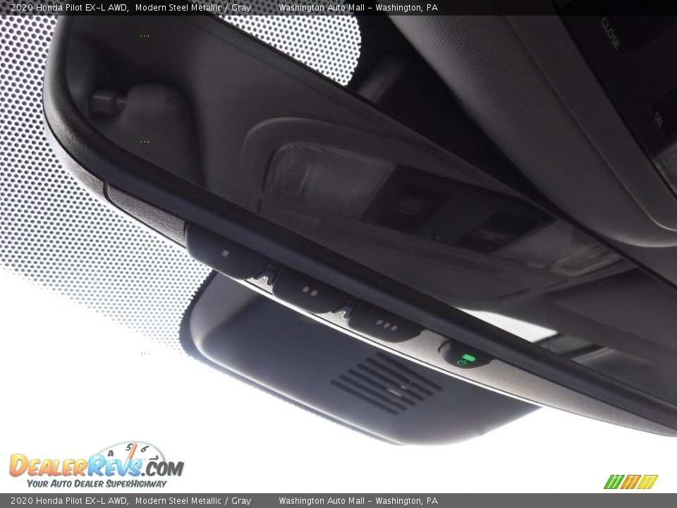 2020 Honda Pilot EX-L AWD Modern Steel Metallic / Gray Photo #27