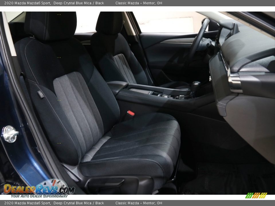 2020 Mazda Mazda6 Sport Deep Crystal Blue Mica / Black Photo #15