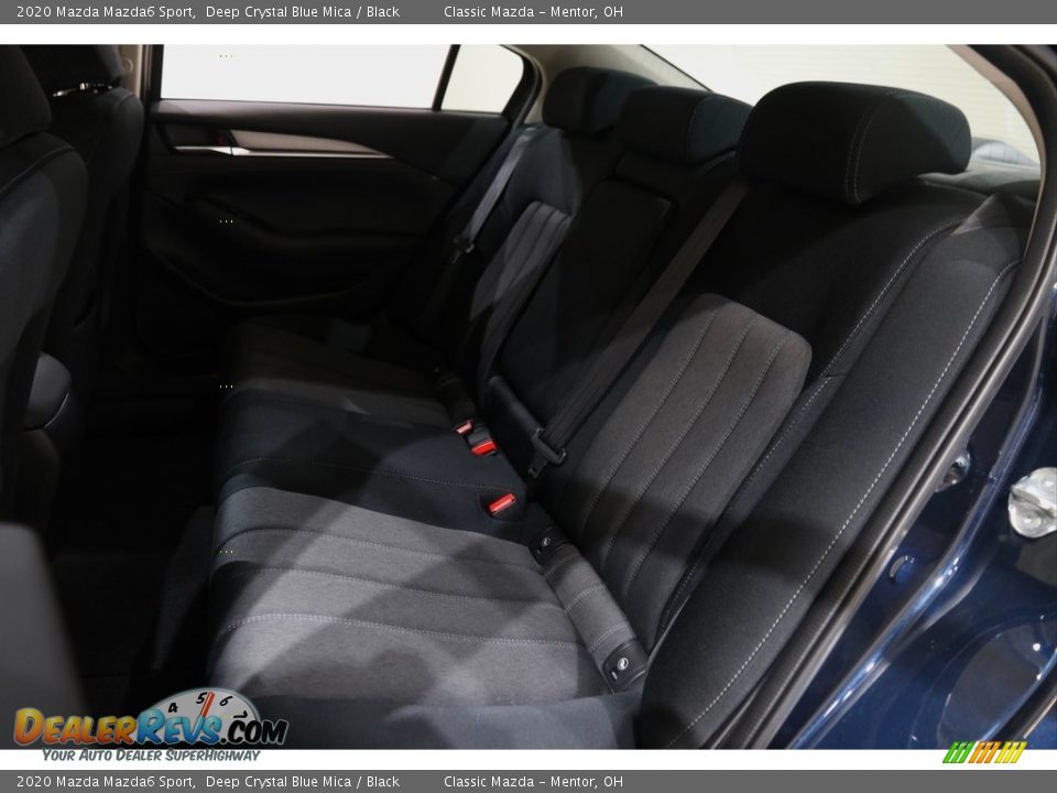 2020 Mazda Mazda6 Sport Deep Crystal Blue Mica / Black Photo #17