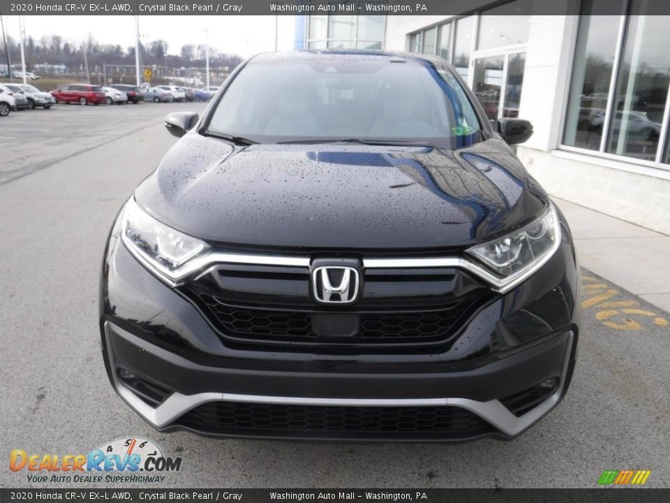 2020 Honda CR-V EX-L AWD Crystal Black Pearl / Gray Photo #4