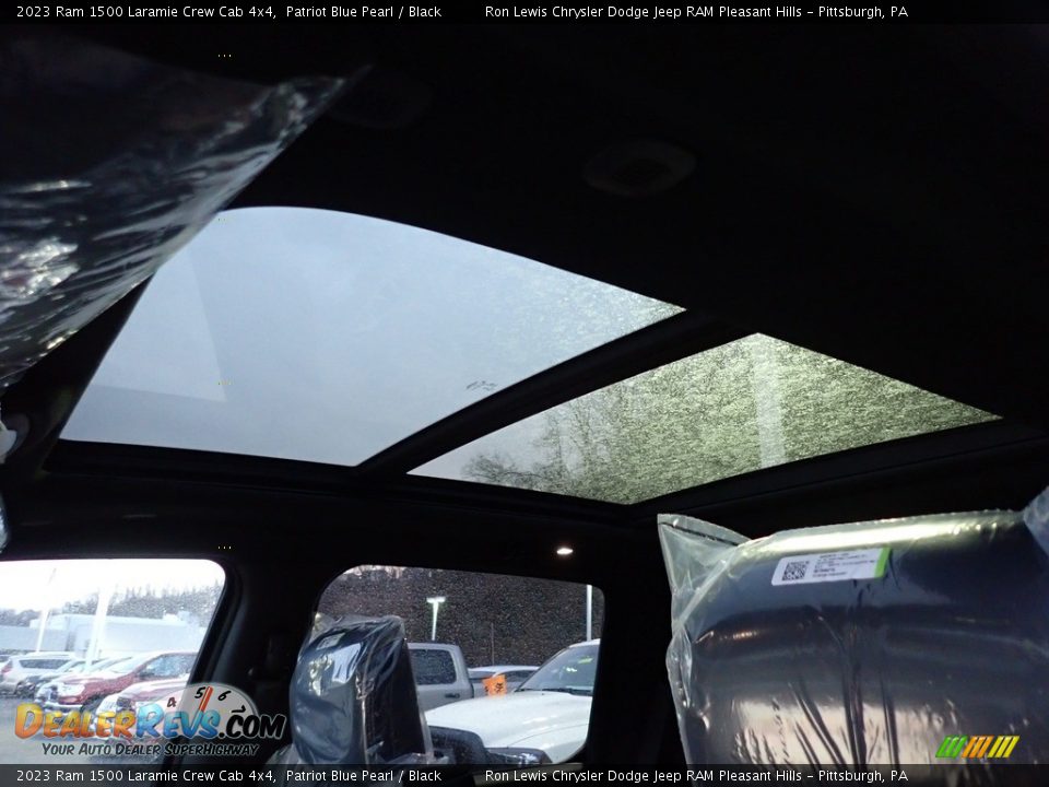 Sunroof of 2023 Ram 1500 Laramie Crew Cab 4x4 Photo #17