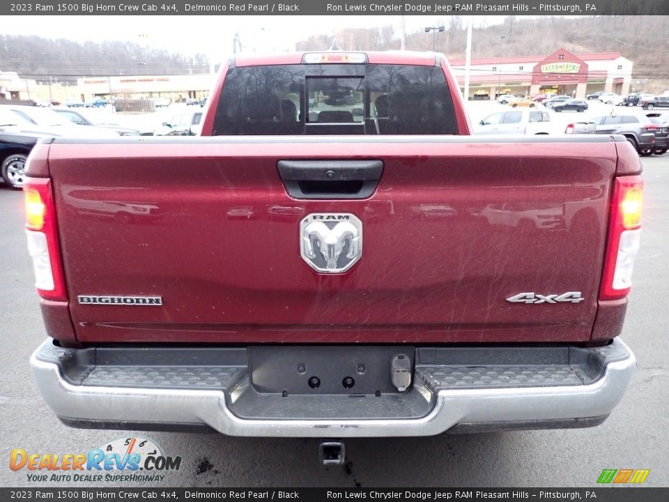 2023 Ram 1500 Big Horn Crew Cab 4x4 Delmonico Red Pearl / Black Photo #4