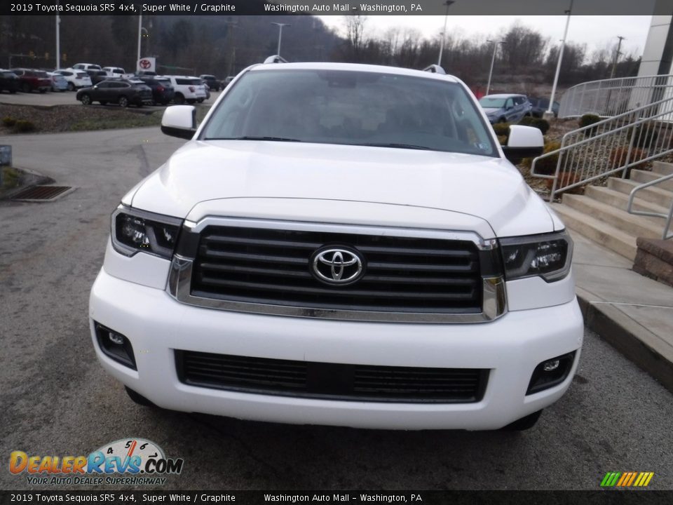 2019 Toyota Sequoia SR5 4x4 Super White / Graphite Photo #13