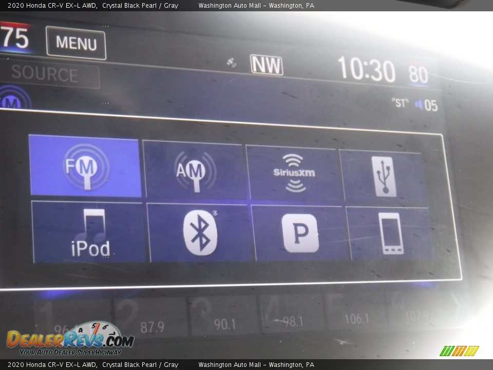 2020 Honda CR-V EX-L AWD Crystal Black Pearl / Gray Photo #18