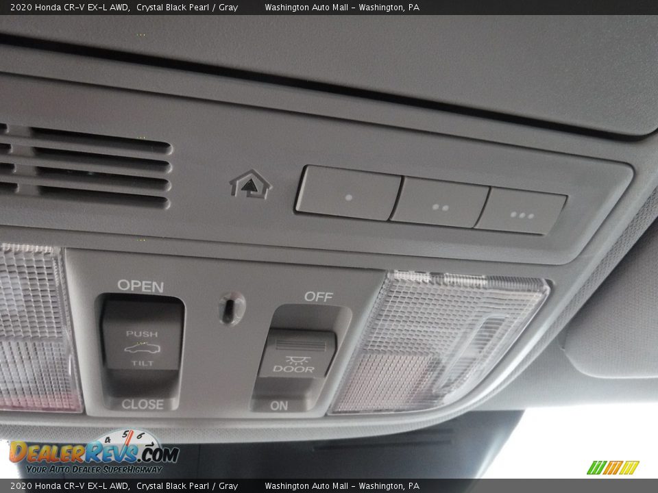 2020 Honda CR-V EX-L AWD Crystal Black Pearl / Gray Photo #20