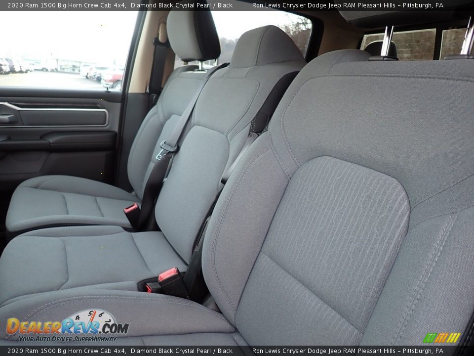 2020 Ram 1500 Big Horn Crew Cab 4x4 Diamond Black Crystal Pearl / Black Photo #11