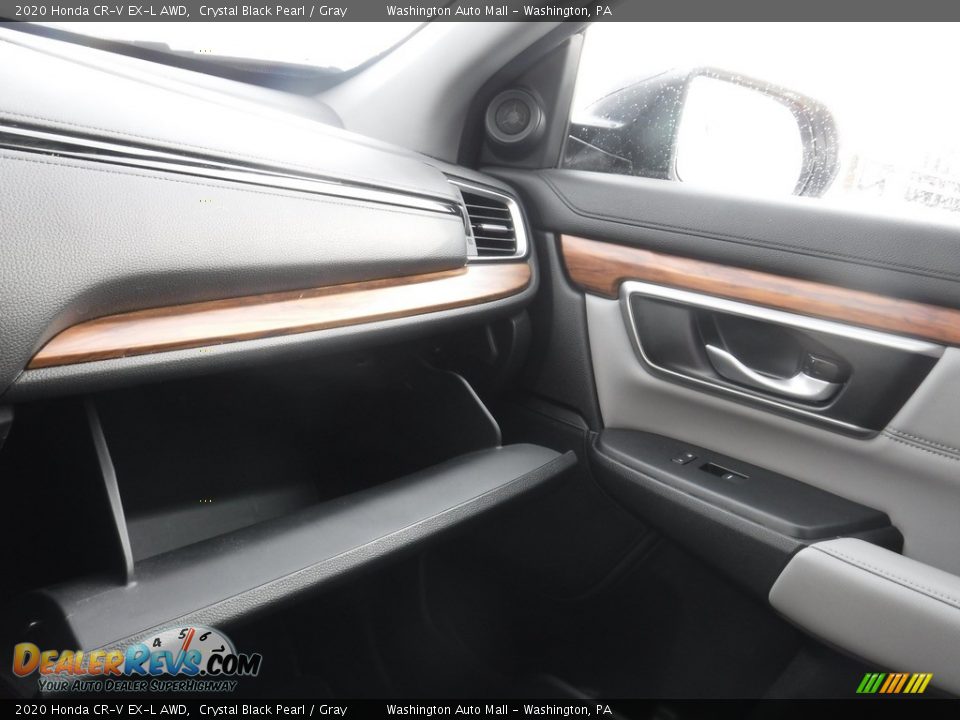 2020 Honda CR-V EX-L AWD Crystal Black Pearl / Gray Photo #23
