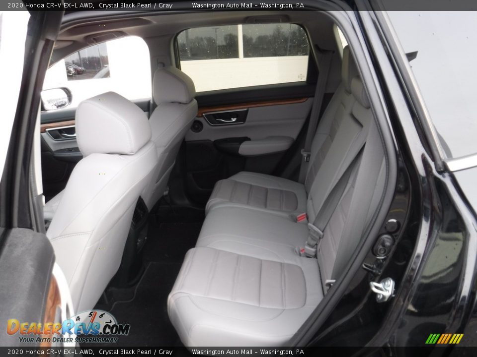2020 Honda CR-V EX-L AWD Crystal Black Pearl / Gray Photo #24