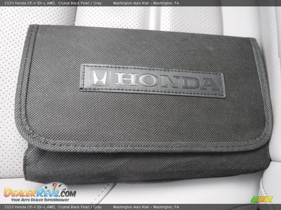 2020 Honda CR-V EX-L AWD Crystal Black Pearl / Gray Photo #26