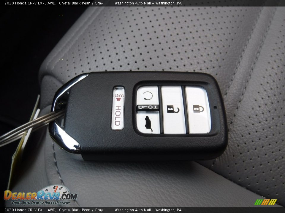 2020 Honda CR-V EX-L AWD Crystal Black Pearl / Gray Photo #27
