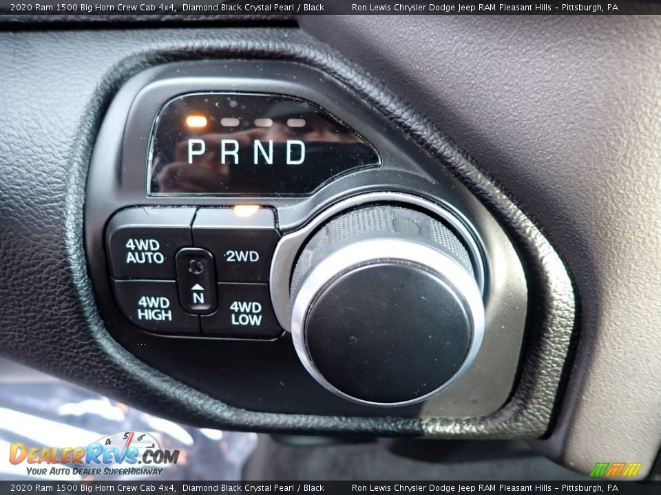 2020 Ram 1500 Big Horn Crew Cab 4x4 Diamond Black Crystal Pearl / Black Photo #17