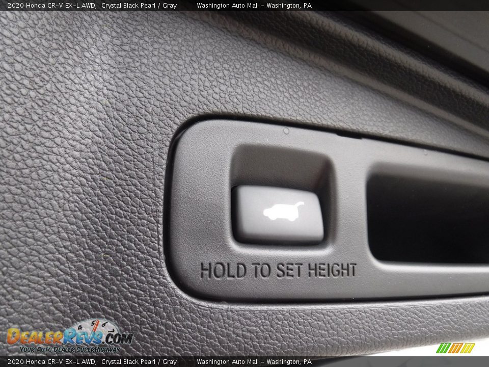 2020 Honda CR-V EX-L AWD Crystal Black Pearl / Gray Photo #28