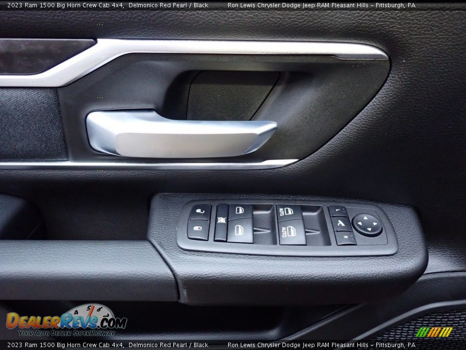 Door Panel of 2023 Ram 1500 Big Horn Crew Cab 4x4 Photo #14