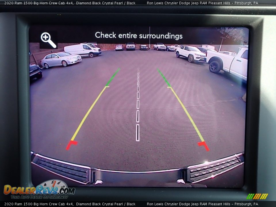 2020 Ram 1500 Big Horn Crew Cab 4x4 Diamond Black Crystal Pearl / Black Photo #18